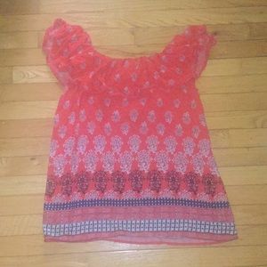 Off the shoulder top